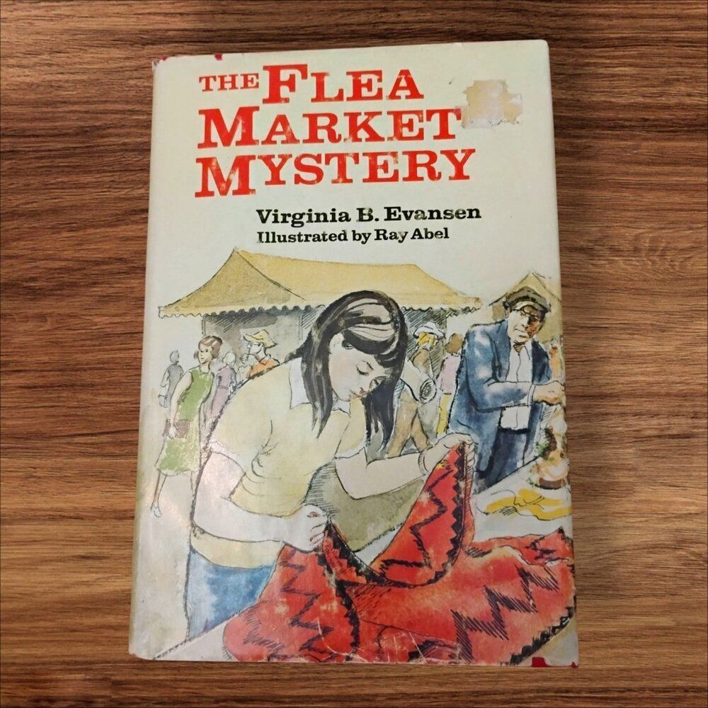 The Flea Market Mystery by Virginia B. Evansen - Hardcover